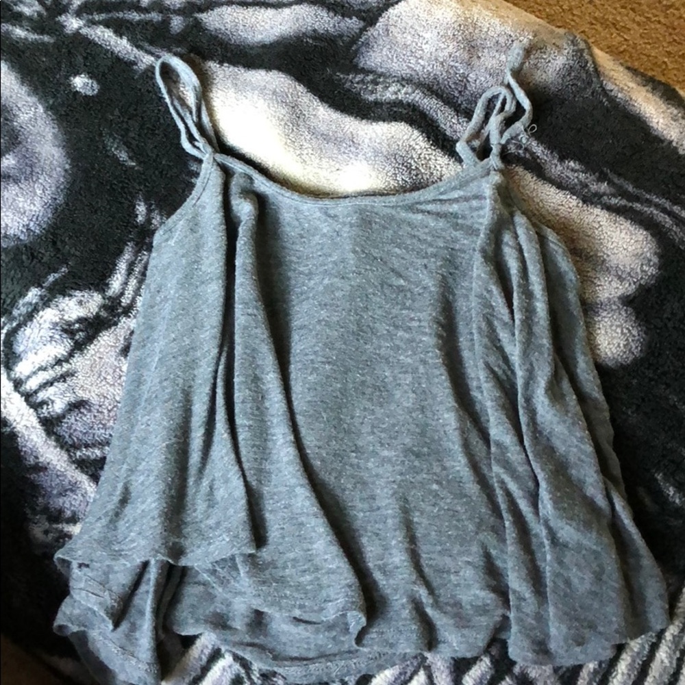 Gray tank top